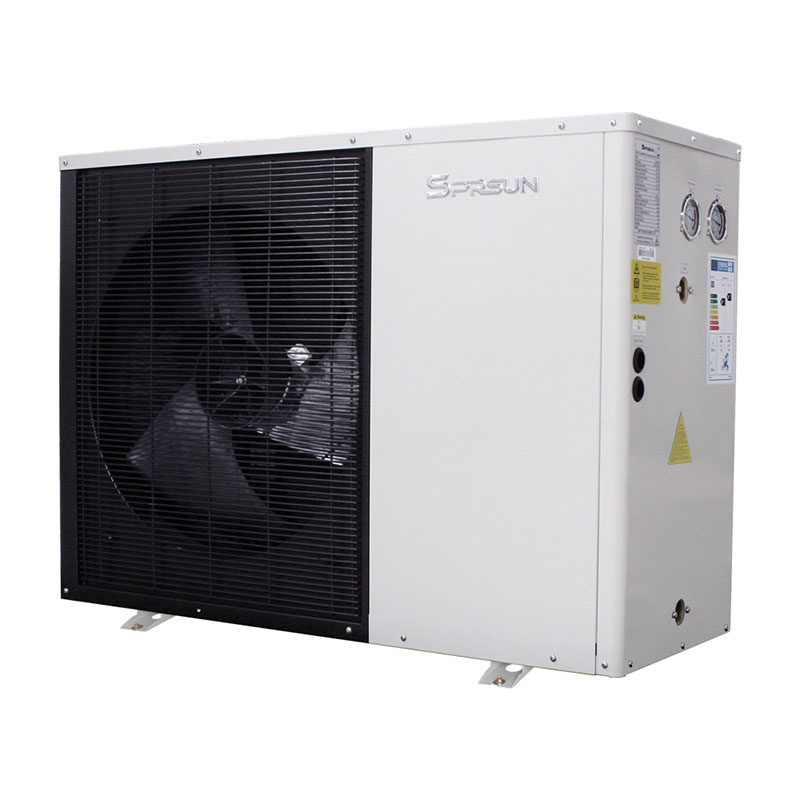 15KW R32 ERP A+++ EVI past haroratli toʻliq invertorli issiqlik nasoslari