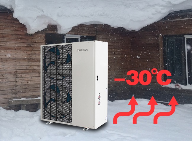 EVI Warmtepomp Werking op lage temperatuur 