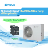 All SPRSUN Heat Pumps Will Use Schneider AC Contactor