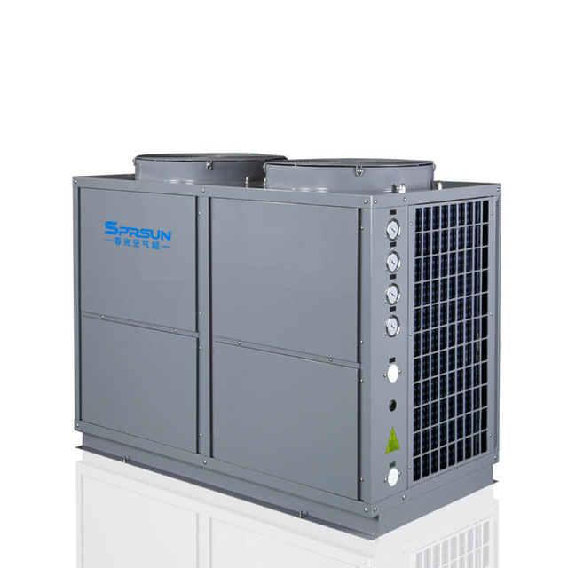 Bomba de calor comercial de fonte de ar 37KW 45KW para aquecedor de &aacute;gua e aquecimento ambiente