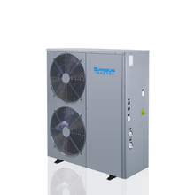 18.5KW-26KW -25℃ EVI Air Source Heat Pump Water Heater & Floor Heating in Cold Climate